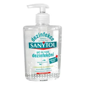 Sanytol Händedesinfektionsgel mit Spender 250ml